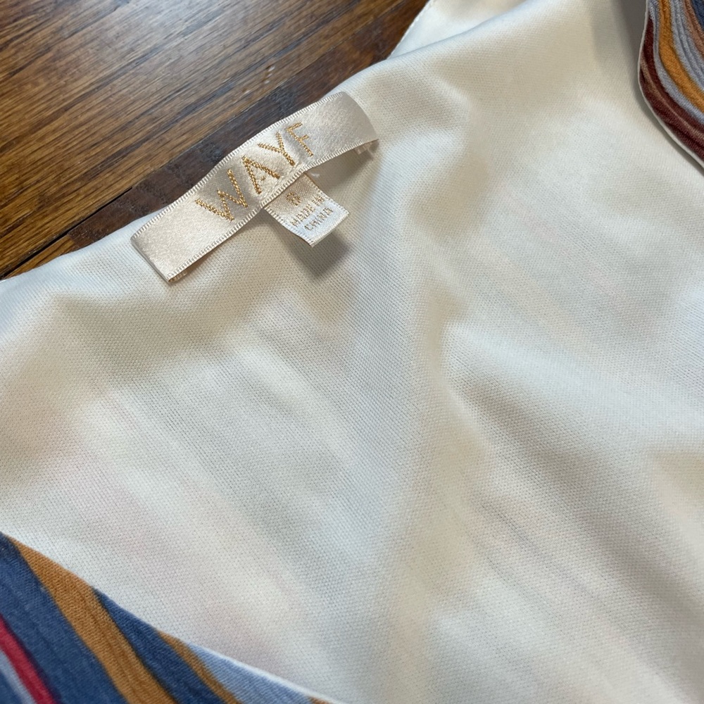 NWOT Wayf Multicolor Minidress - Picture 2 of 5